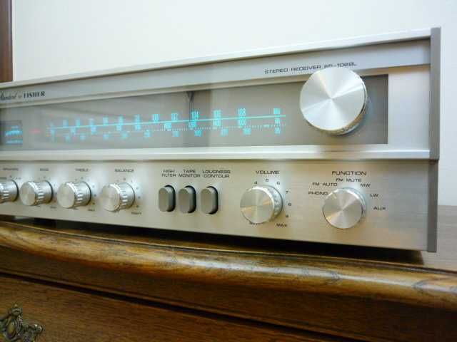 FISHER RS-1022L Amplituner wzmacniacz w drewnie VINTAGE JAPAN idealny