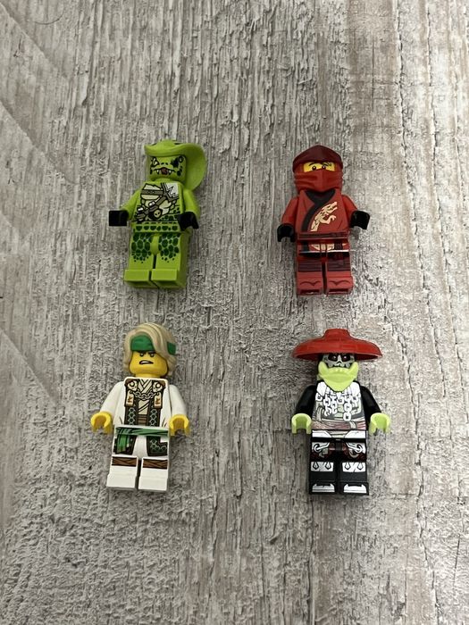 Lego ninjago mix 4 figurki