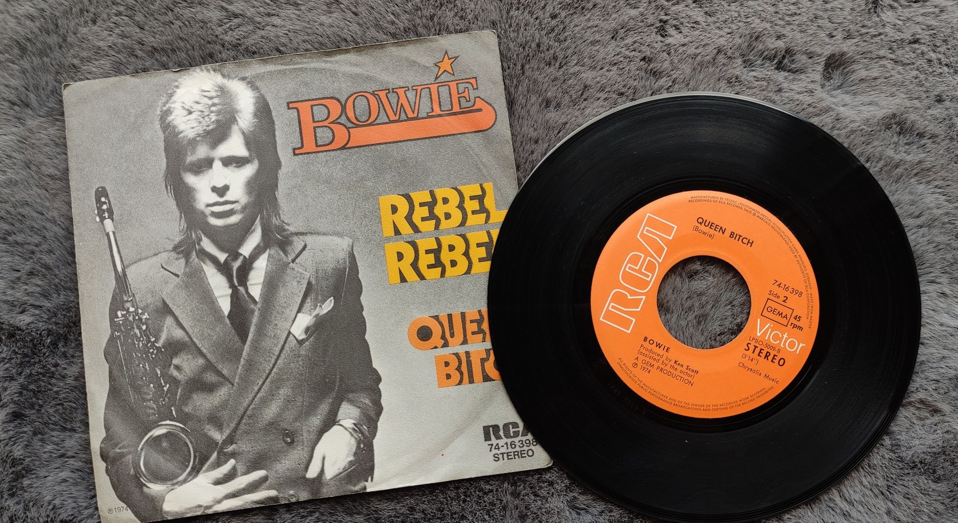 David Bowie Rebel Queen Bitch winyl 7'