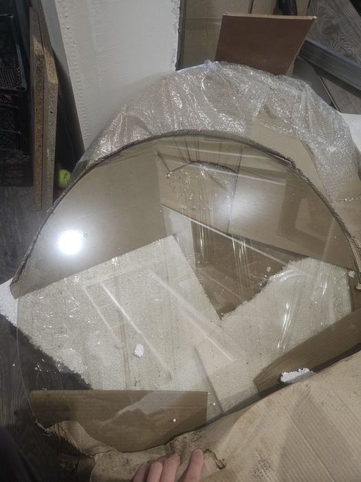 Загартоване скло. У подарунок кріплення. Стіл із загартованого скла.80