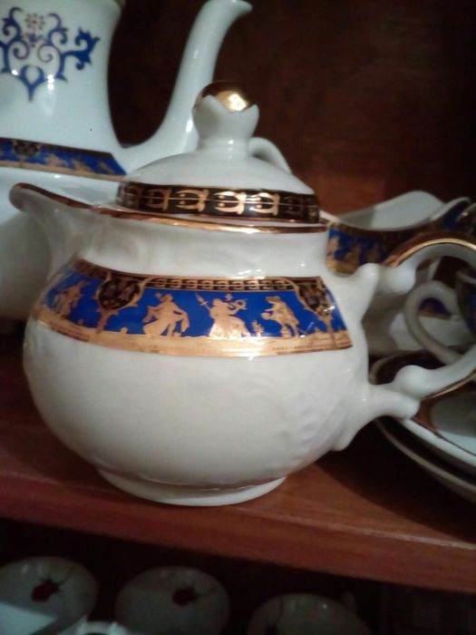 Serviço de Chá 19 peças tipo Limoges