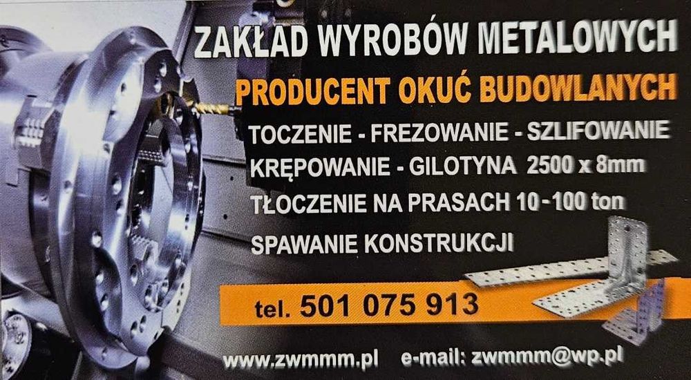 Okucia budowlane stalowe, kątowniki, płaskowniki .