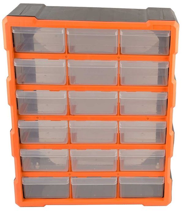 Органайзер вертикальный 18 лотков 470*380*160мм, rest1747