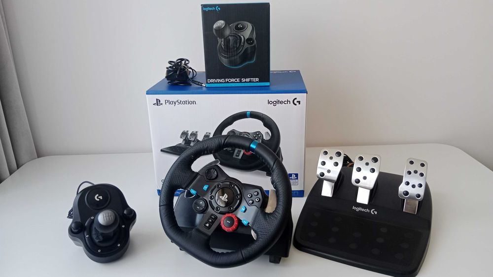 Kierownica Logitech g29 + shifter Gwarancja do 11.03.2027