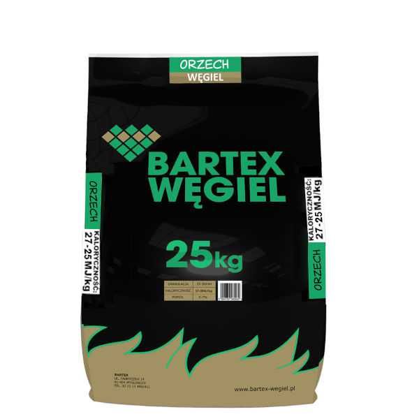 węgiel orzech bartex 26-28 Mj workowany