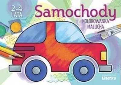 Samochody - kolorowanka malucha 2 - 4 lata - Lidia Szwabowska