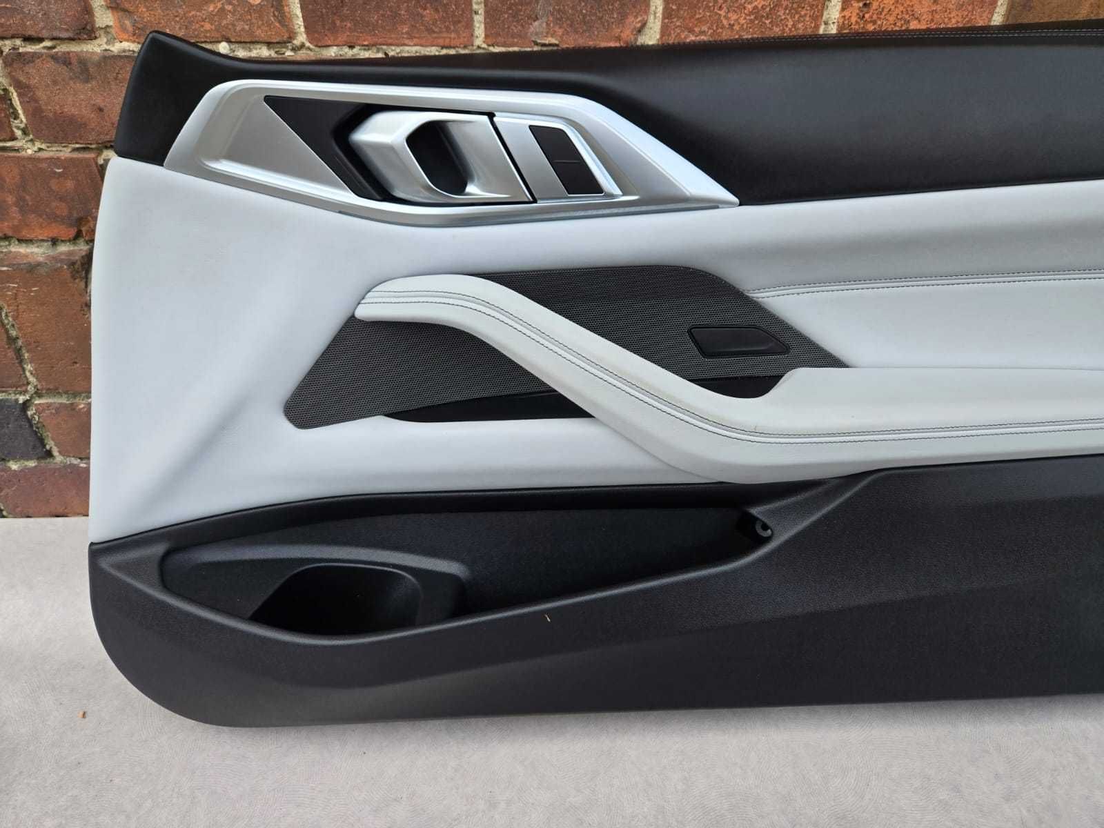 Boczek Tapicerka Drzwi Lewy Prawy Tunel Komplet Bmw M4 G82 Europa BDB