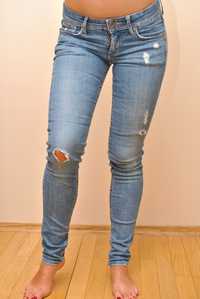 Oryginalne jeansy H&M jak nowe okazja L24 W30