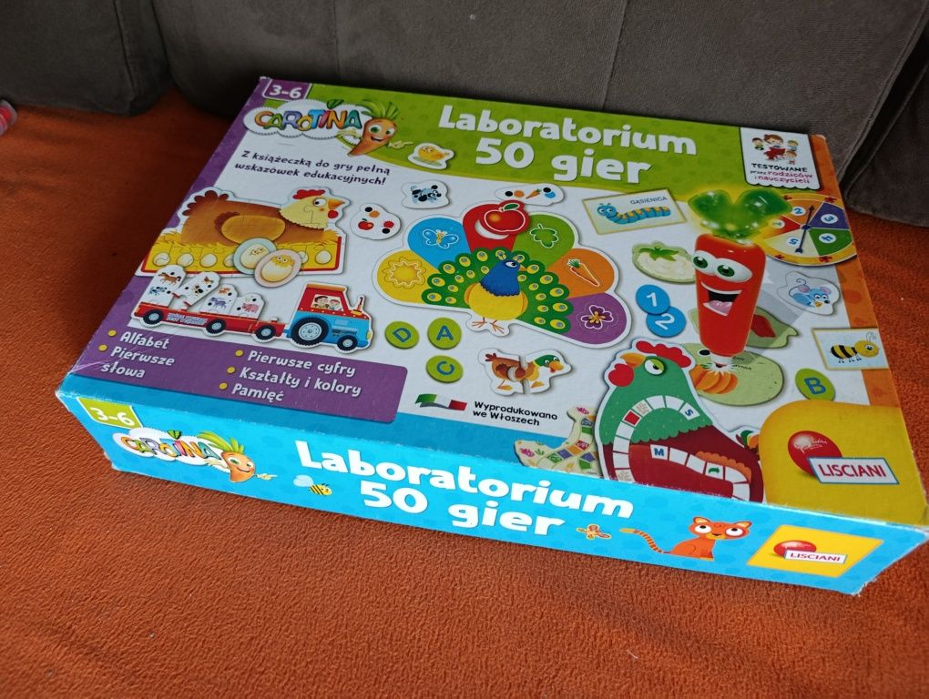 Laboratorium 50 gier Carotina