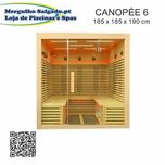 Sauna de infravermelhos Canopée 6 lugares