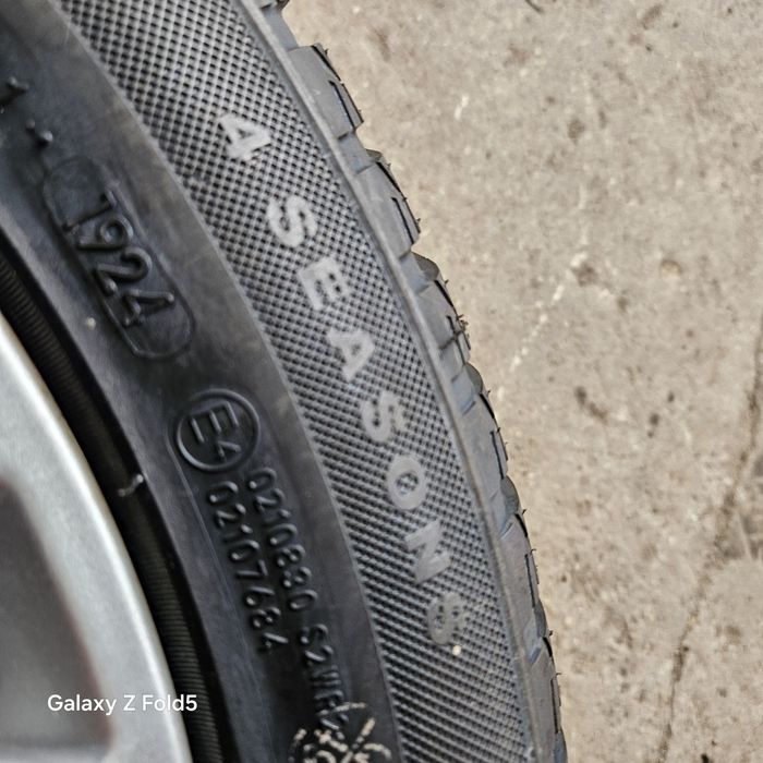 Koła całoroczne 185/55/15 Fiat 500 Panda 4x98 Nowe opony 24rok ET35