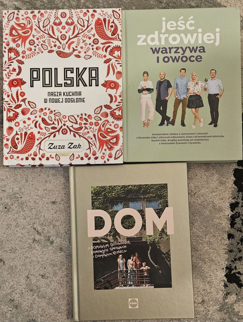 Książki Lidl i książka kucharska