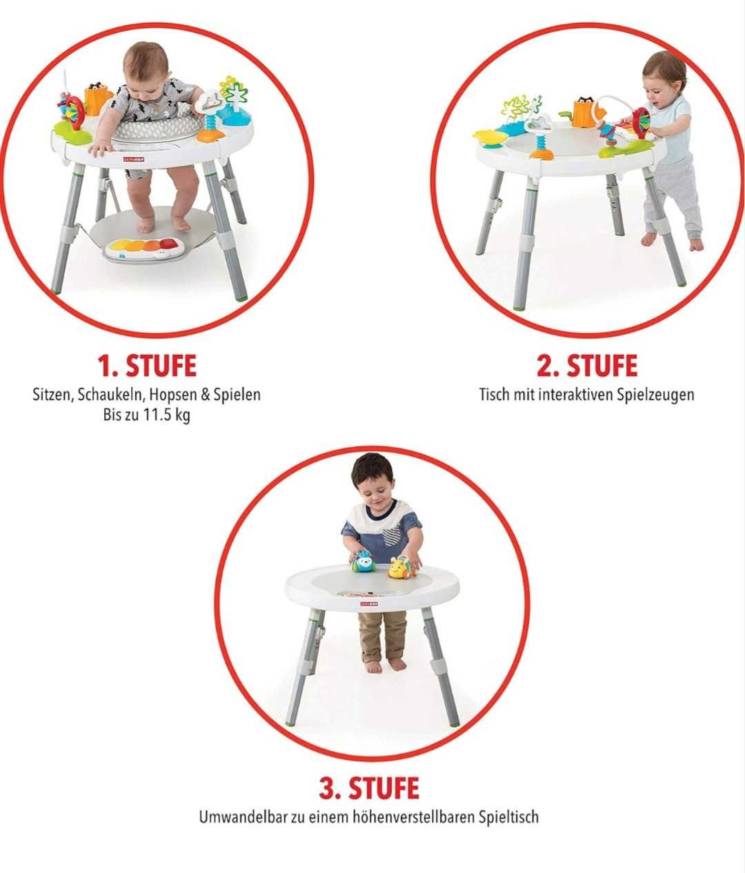 Mesa / Centro Actividades 3 Etapas Skip Hop
