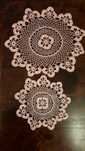Naperons em crochet
