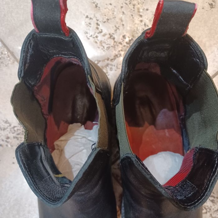 Buty sztyblety Tommy Hilfiger skórzane 45/30 cm/ salon 829 zł