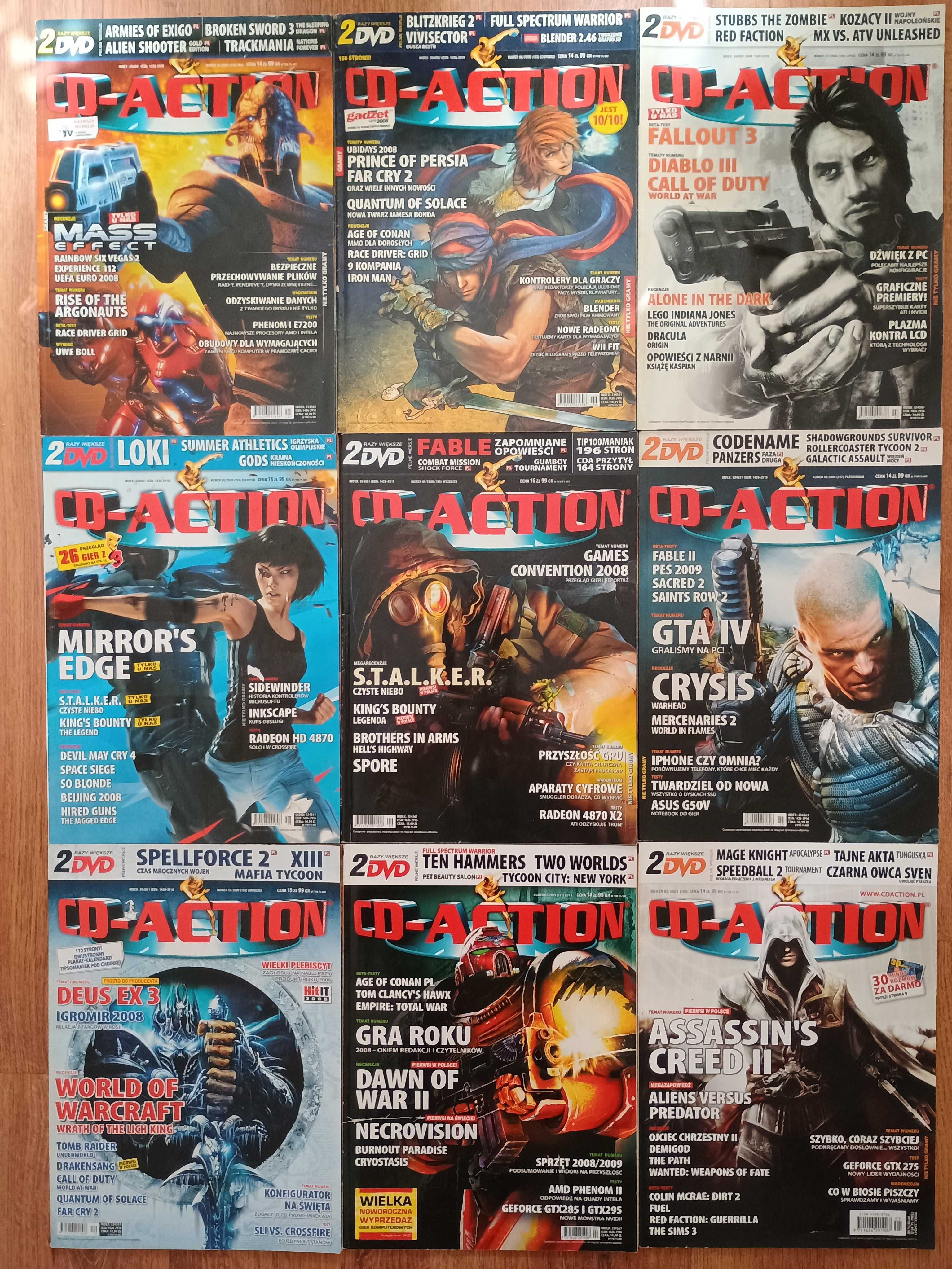 Czasopisma CD-Action 128 sztuk z lat 02-22