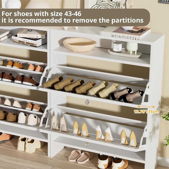 Nowa szafka na buty / uchylna / schowek / półka / 24x80x108cm / W109!