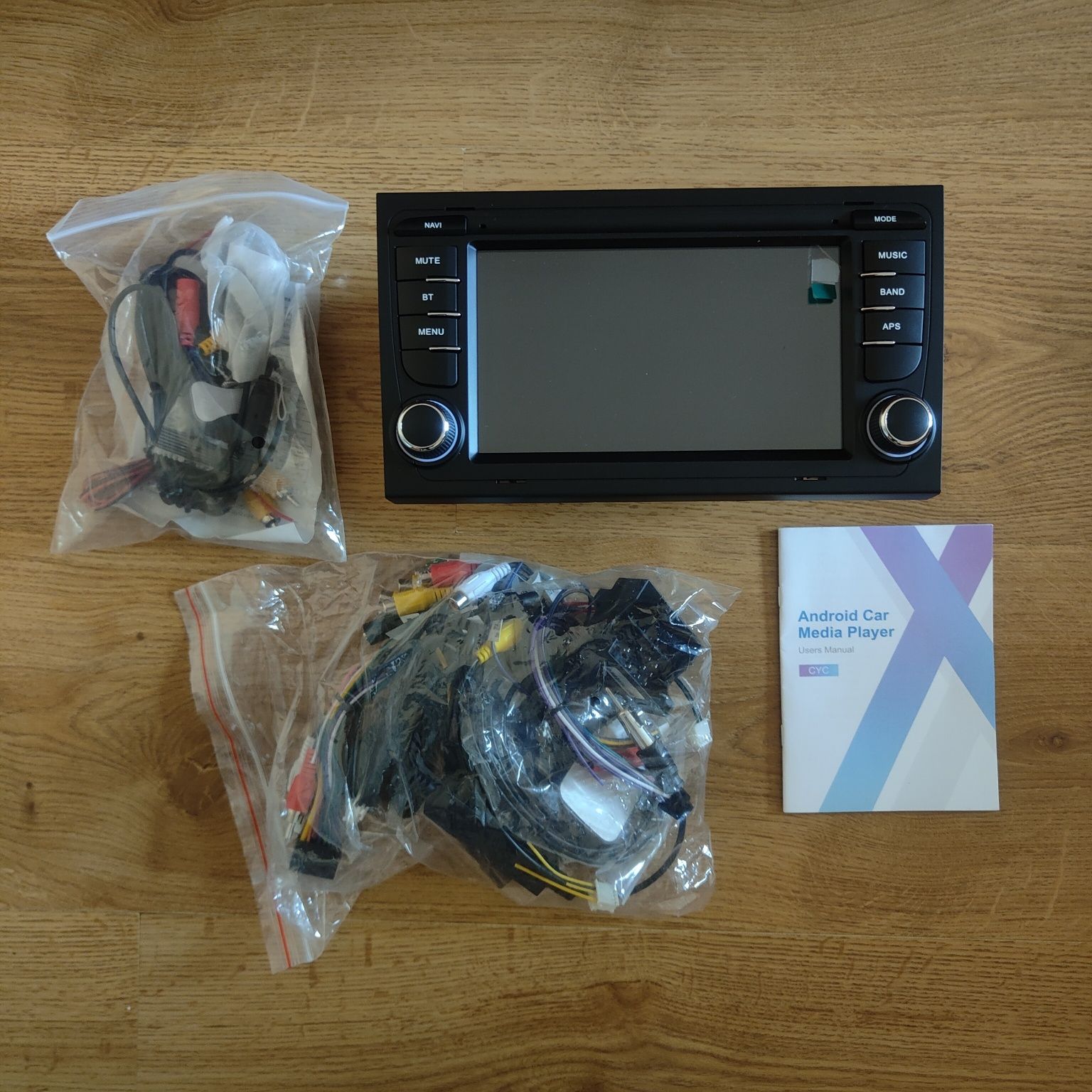 Radio samochodowe CAMECHO 2G+64G Android 13 dla Audi A4 B6 S4 RS4 Seat