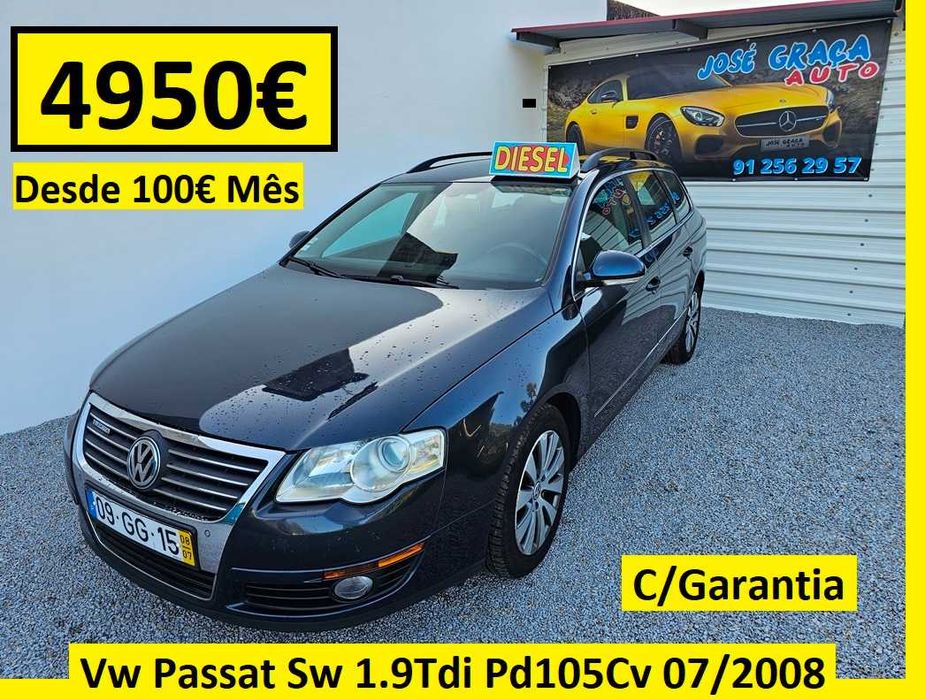 Vw Passat Sw 1.9Tdi Pd105Cv 07/2008