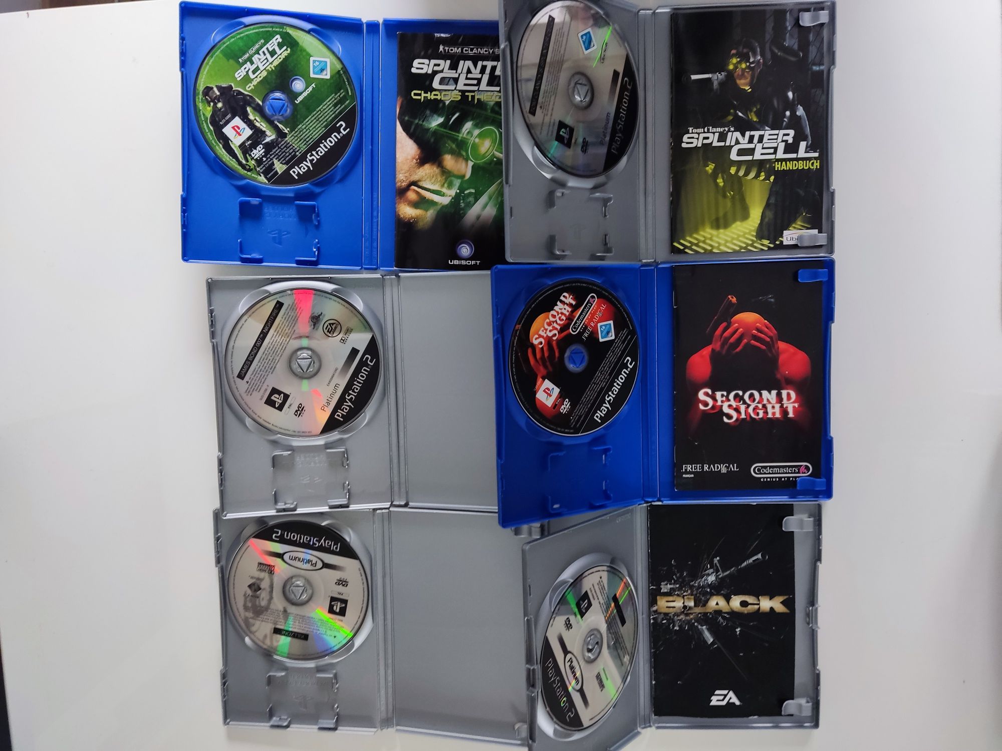 Strzelanki FPS Ps2 Killzone,007,Medal of Honor, Splinter Cell