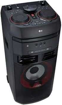 Coluna som LG XBOOM OK55 Altavoz Portátil, Alta Potencia, 500W