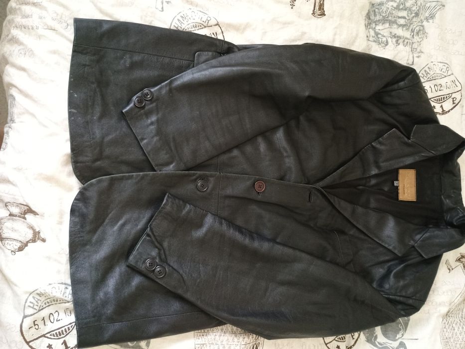 Пиджак мужской кожаный BRANDO 52 размера