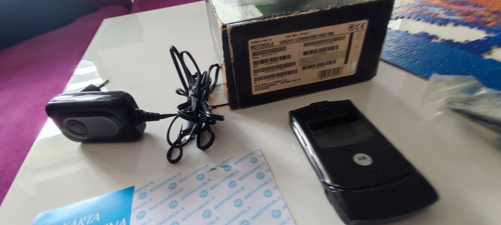 Motorola v3 razr cały zestaw jak z salonu