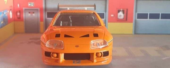 Toyota supra fast furious escala 1:32