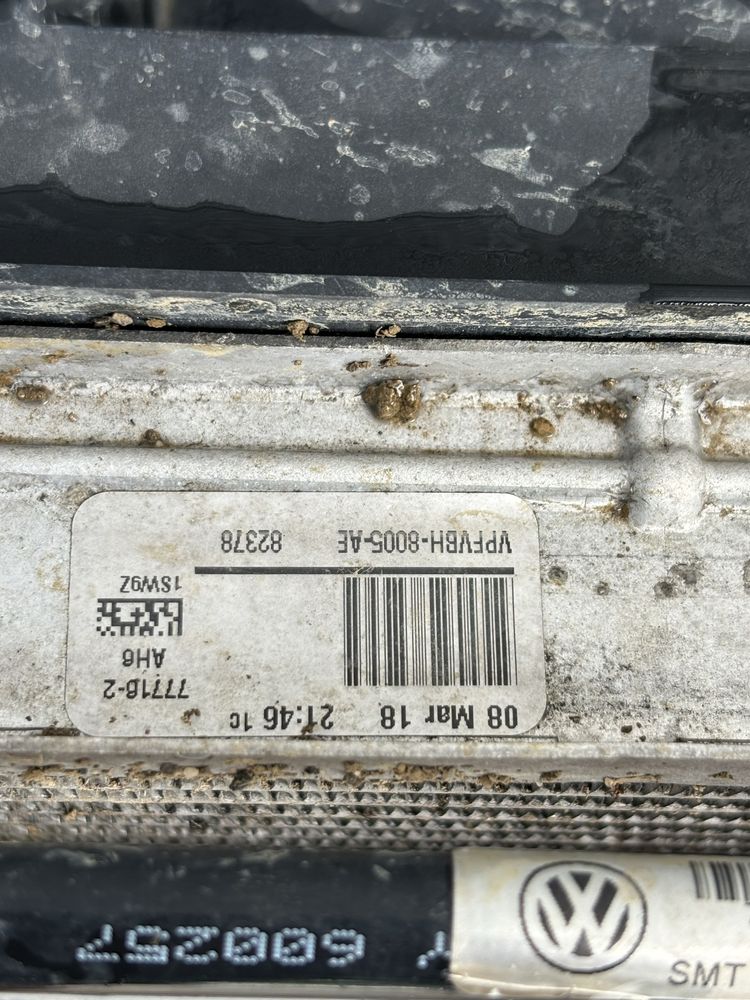 VW T6 2.0 tdi cxh 150 ps pas belka chłodnica woda klima przód