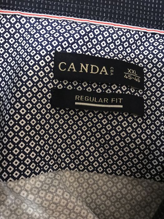 Мужская рубашка CANDA большой размер