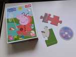 Świnka Peppa duże puzzle 2+