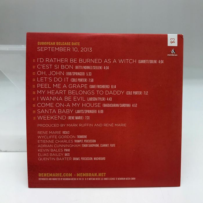 cd - rené marie - i wanna be evil