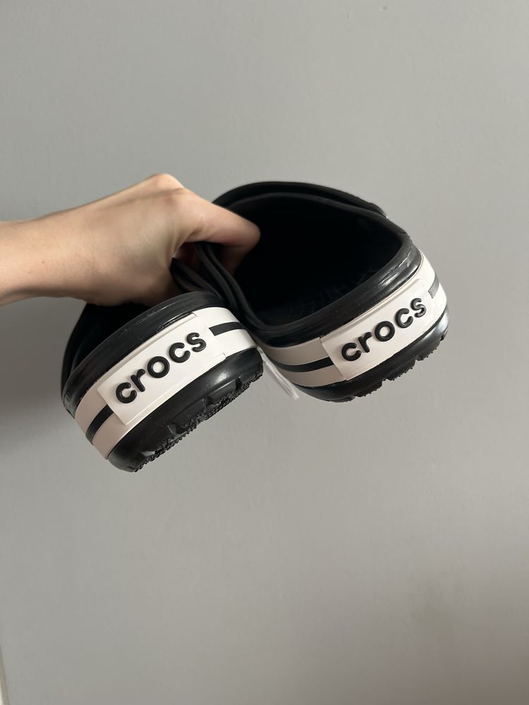Крокси крокбенд чорні crocband black уцінка