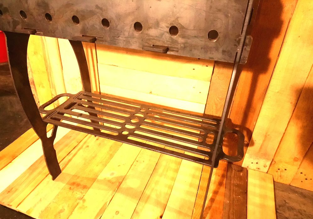 Мангал Разборной, Сталь - 6мм толщина ! Разборной. Н=820мм высотой