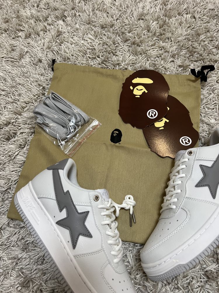 Кросівки Bape A Bathing Ape white