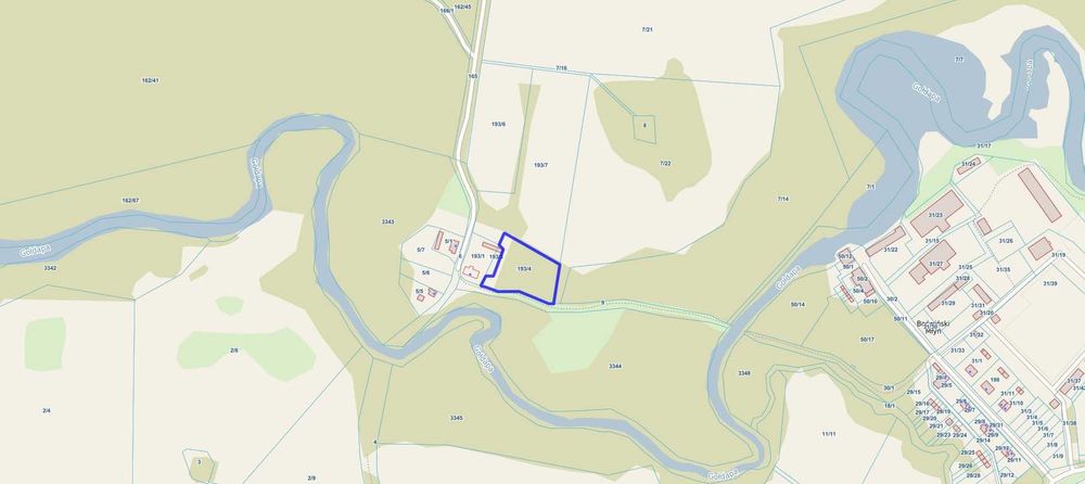 Atrakcyjna działka 4 891m² - Główka, gm. Gołdap