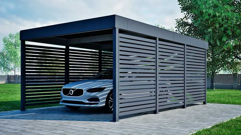 Carport wiata nowoczesne zadaszenie altanka