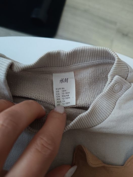 Dres h&m 86 chłopiec