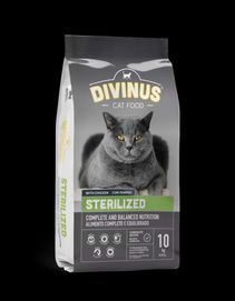 Karma dla kotów sterylizowanych 10 kg Divinus Cat, ryba Najtaniej
