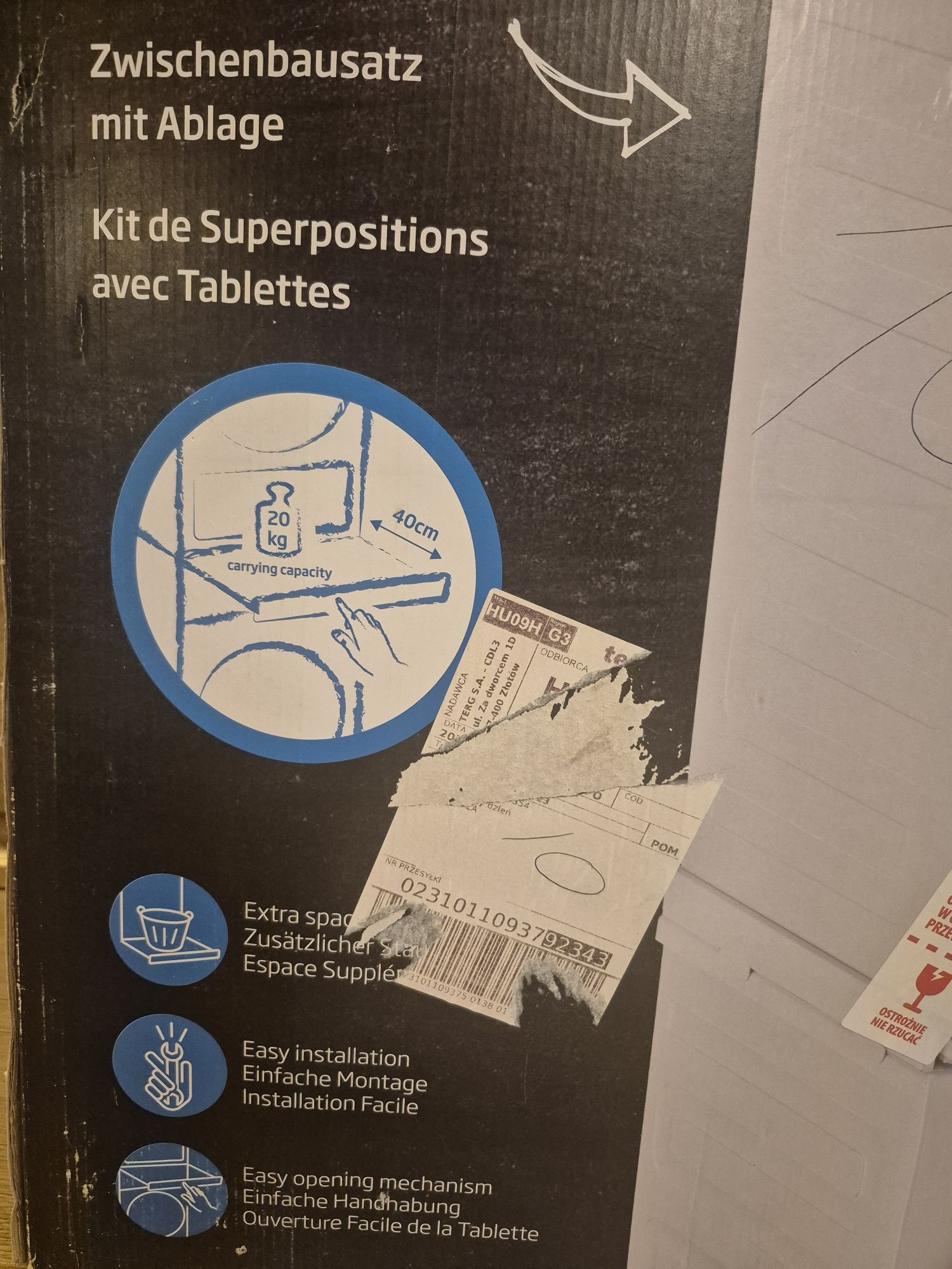 Łącznik do pralki Beko SKWS54 tylko ROZPAKOW ANY stalking kit