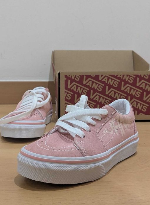 Vans rosa criança tam. 28 – novos na caixa