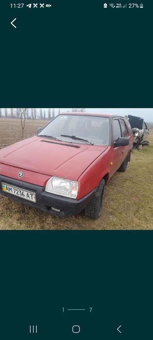 Мотор +КПП SKODA Forman 1.4