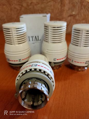 Термоголовка для терморегулятора Ital H-07 пластиковая