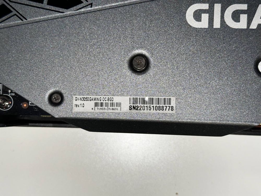 Gigabyte geforce rtx 3050