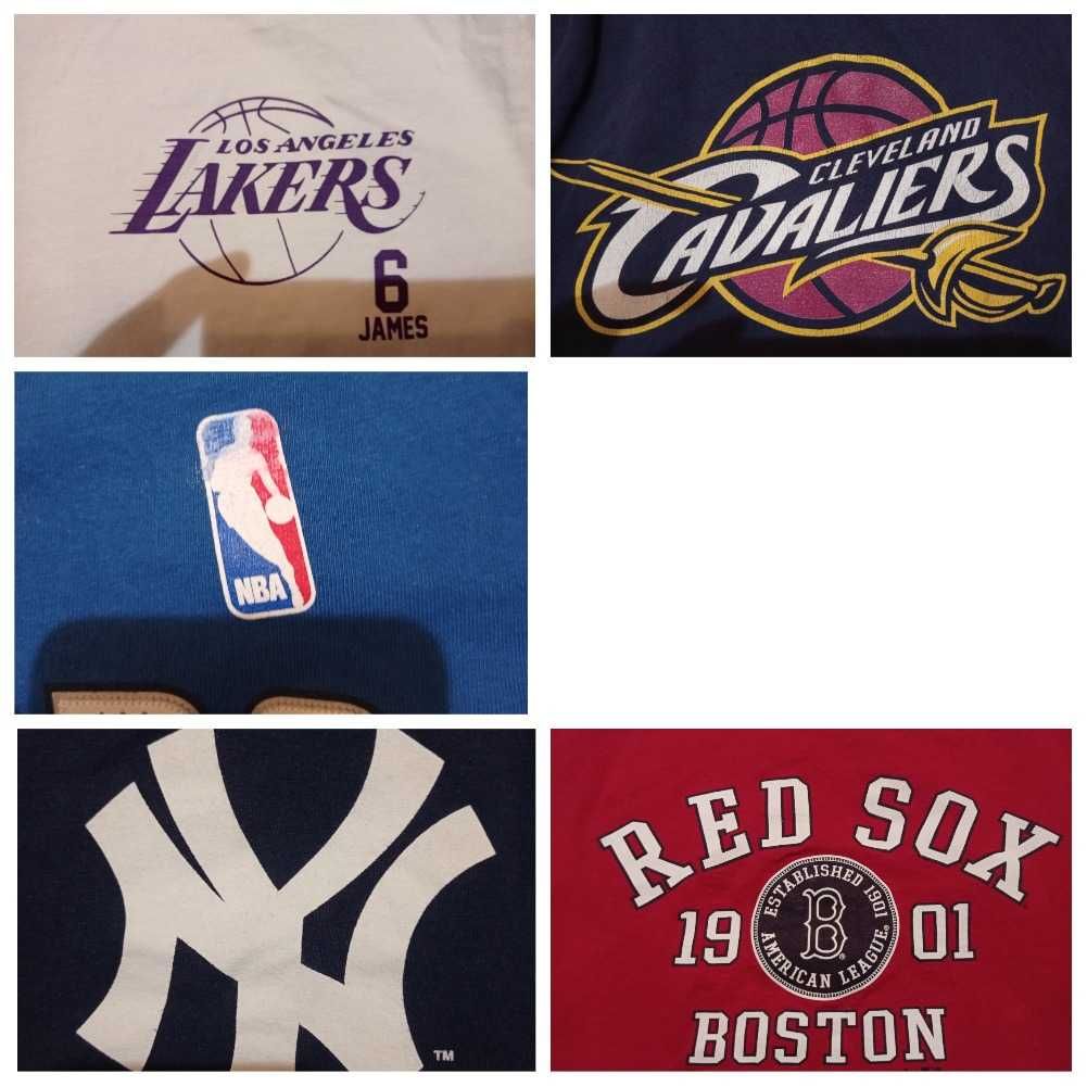 Футболка баскетбольная, бейсбольная Lakers, Cleveland, Orlando Red Sox