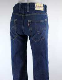 Levis 504 spodnie jeansy W30 L32 pas 2 x 39 cm