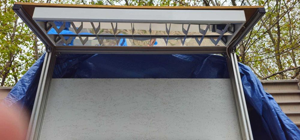 stanowisko robocze, stół warsztatowy, Bosch Rexroth + oświetlenie