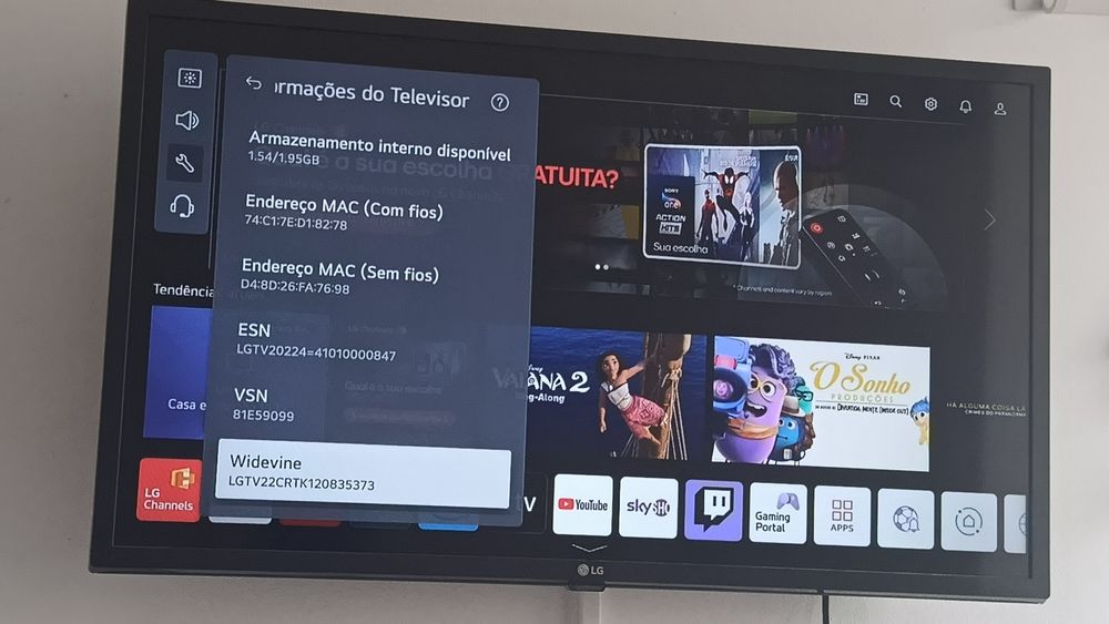 Smart tv LG Webos tv