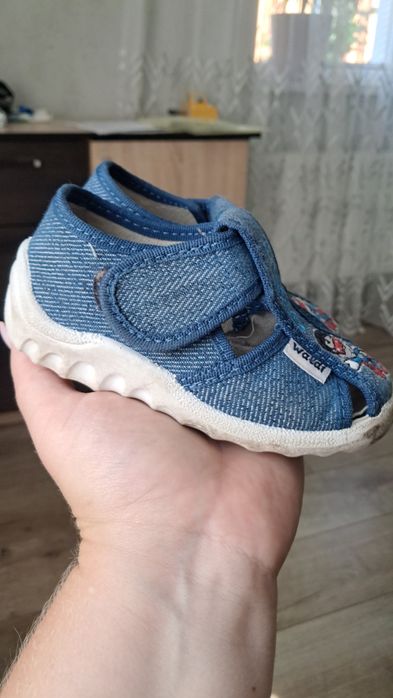 Тапки капці мокасини в садок хлопчик 23 р