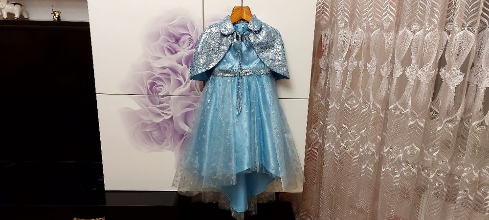 Карнавальный костюм Эльзы Холодное сердце на 6 лет